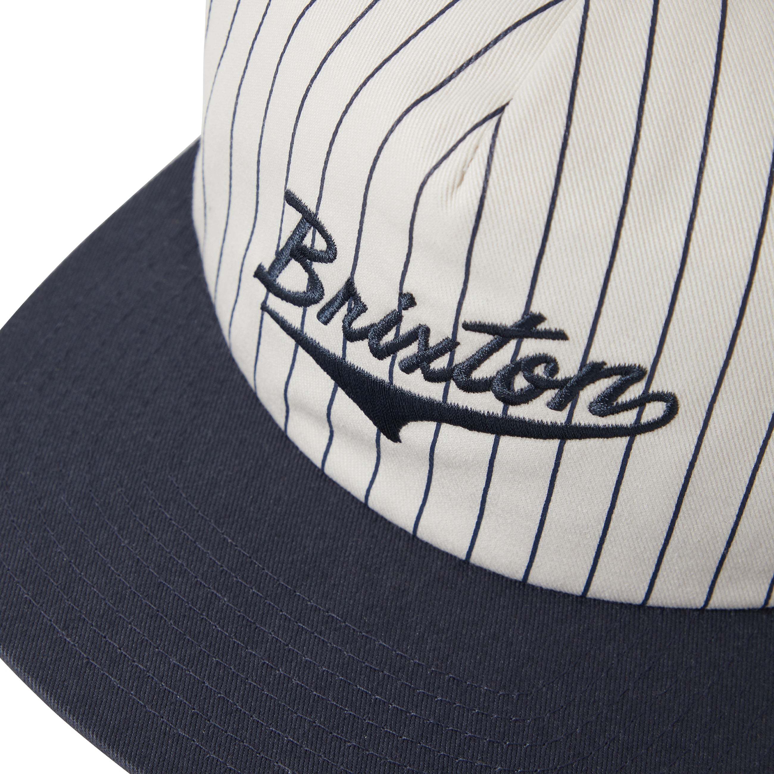 The League Snapback Cap - Washed Navy/Off White