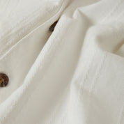 Vintage Woven Shirt - Off White Jacquard Stripe