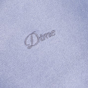 Sweat à capuche court zippé - Lavande délavée