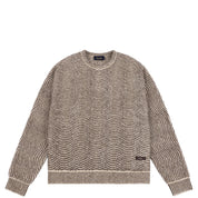 Mohair Wave Knit - Camel