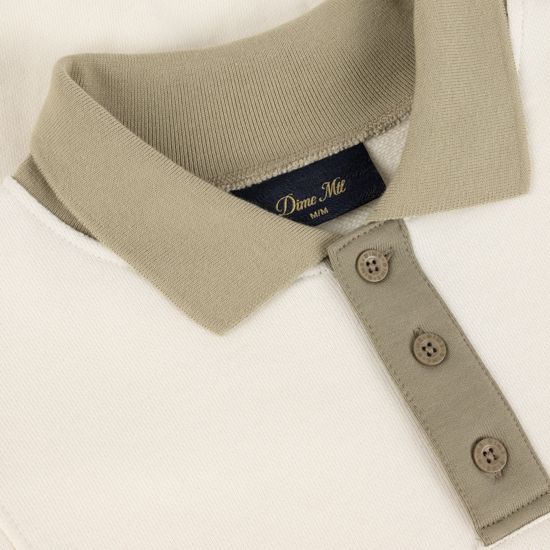 Dime French Terry Rugby - Cream – Palm Isle Skateshop