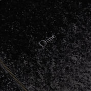 Mohair Double Zip Knit - Black/Charcoal