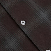 Premium Flannel Shirt - Bordeaux