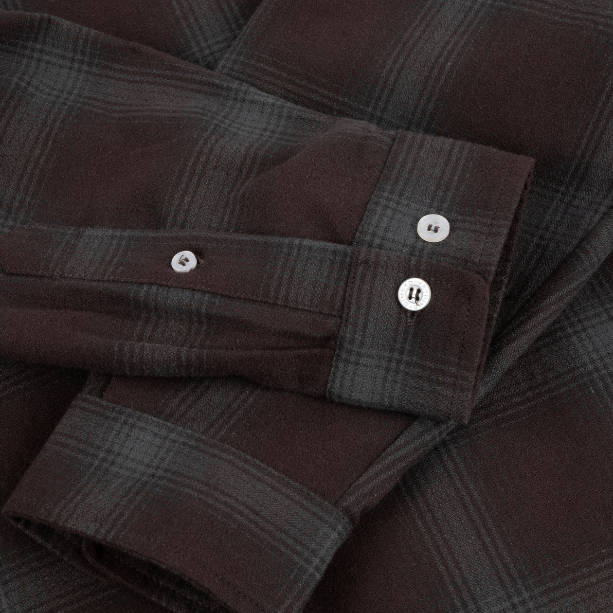 Premium Flannel Shirt - Bordeaux