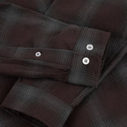 Premium Flannel Shirt - Bordeaux