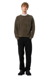 Wave Chandail Tricoté - Marron