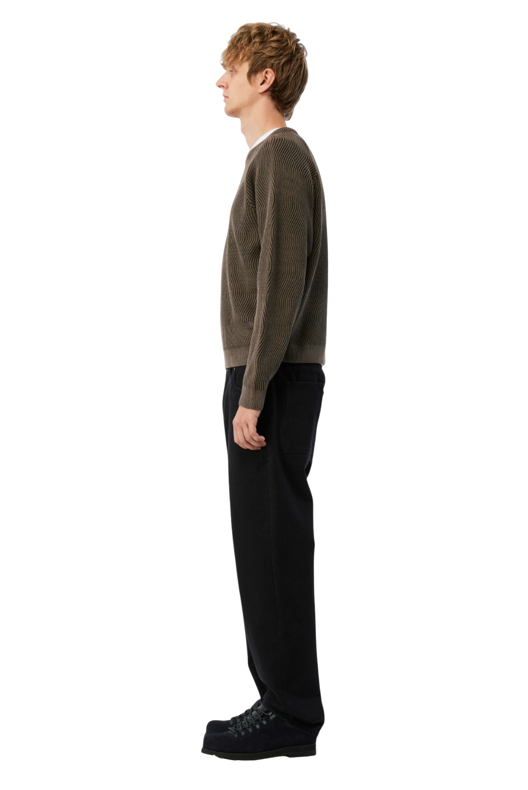 Wave Chandail Tricoté - Marron