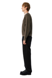 Wave Chandail Tricoté - Marron