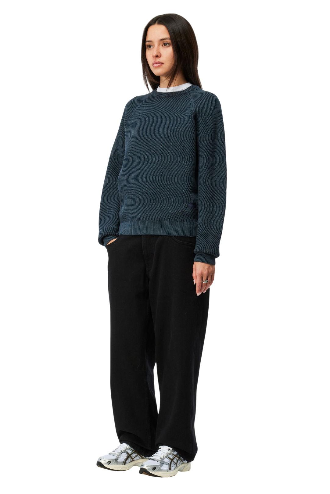 Chandail Tricoté Wave - Marine