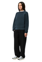 Chandail Tricoté Wave - Marine