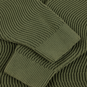 Wave Knit Sweater - Pine