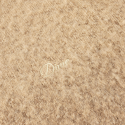 Chandail Mohair Zippé Double - Camel