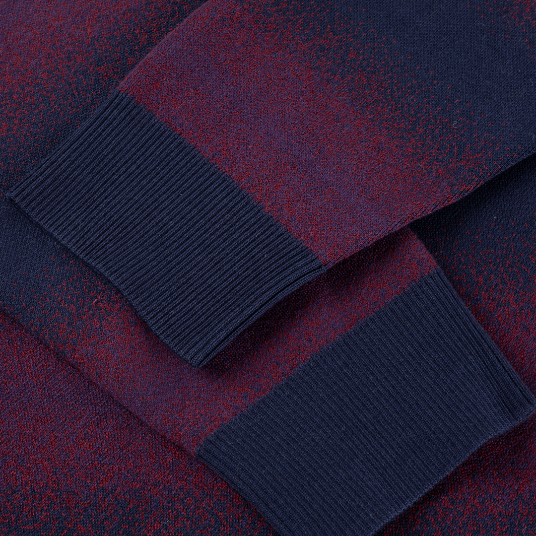 Rugby Rayé Tricoté - Marine Multicolore