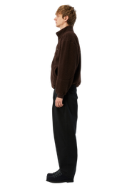 Veste Sherpa Zippée - Marron