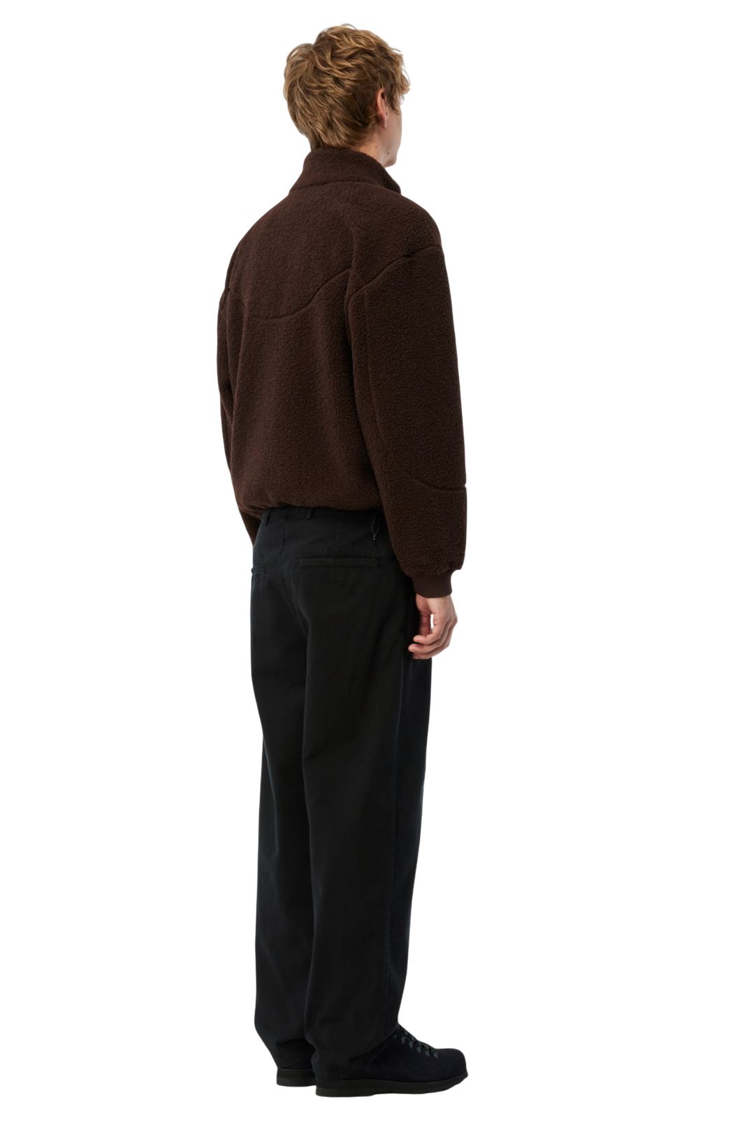 Veste Sherpa Zippée - Marron