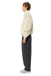 Veste Sherpa Polaire Zippée - Crème