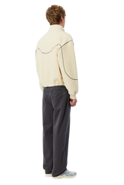 Veste Sherpa Polaire Zippée - Crème