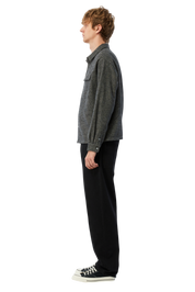 Wool Overshirt - Silver