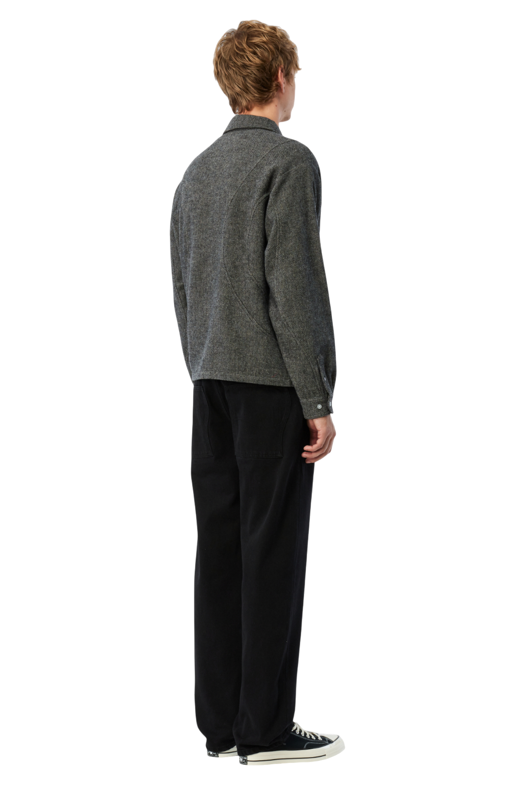 Wool Overshirt - Silver