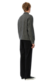 Wool Overshirt - Silver