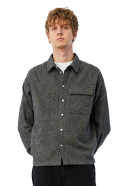 Wool Overshirt - Silver
