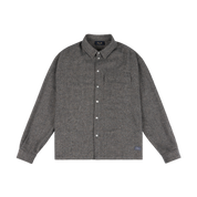Wool Overshirt - Silver