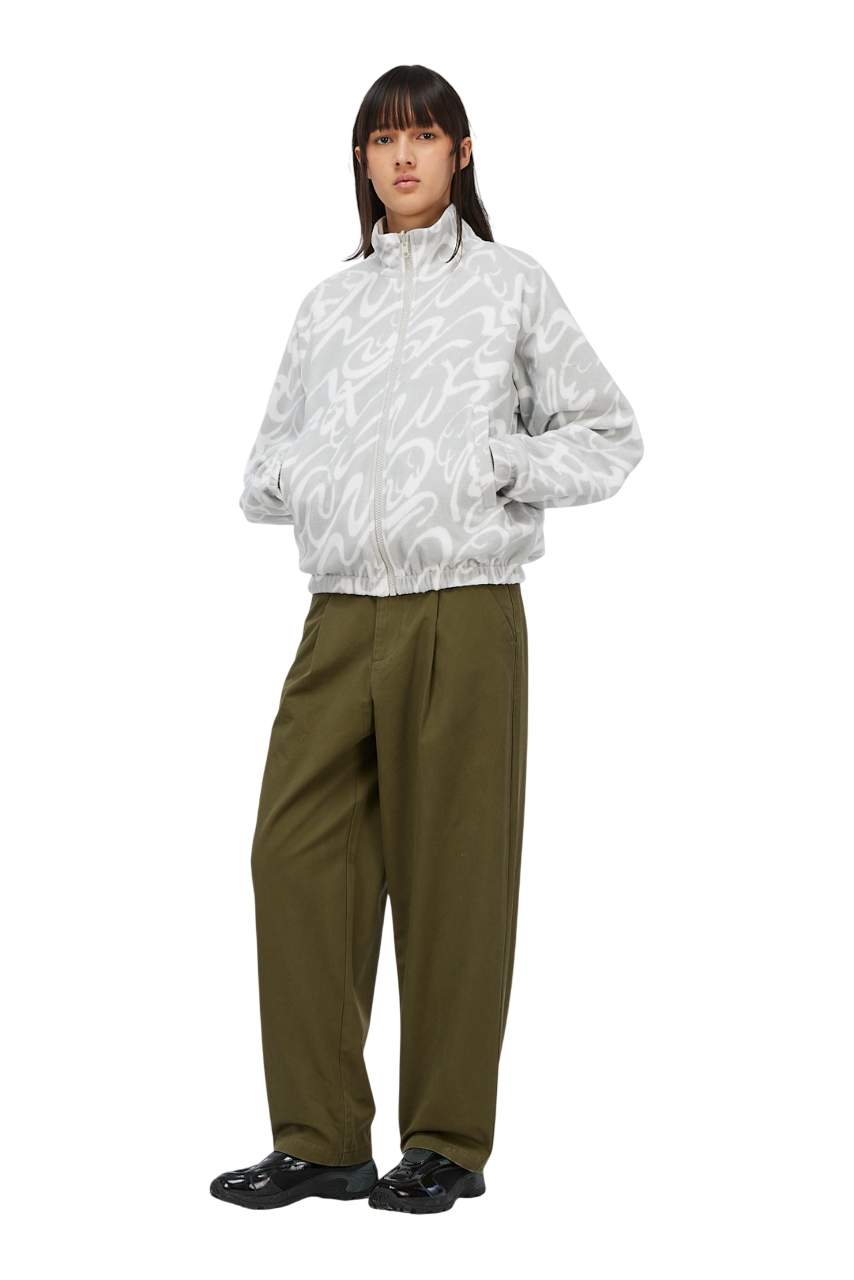 Fleece Réversible Chilling - Granite/Os
