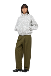 Fleece Réversible Chilling - Granite/Os