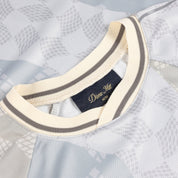 Checkered Home Jersey - Crème