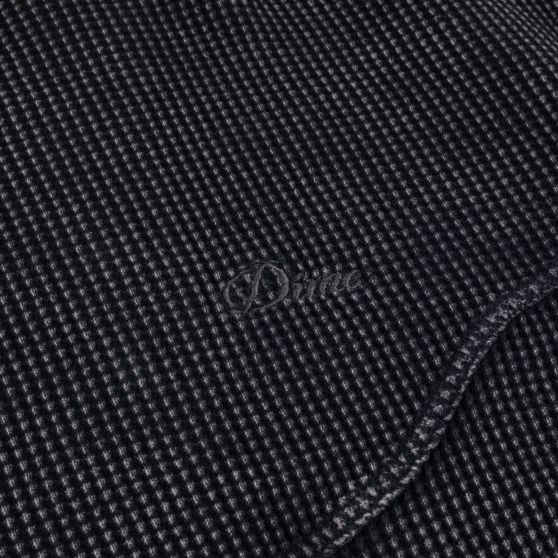 Sweat à Capuche Zippé Gaufré Premium - Noir Délavé