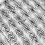 Chemise à Boutons Carreautée - Gris