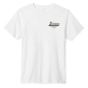 Township T-Shirt Ajusté - Blanc/Olive
