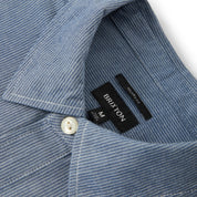 Trademark Shirt - Blue Chambray Micro Stripe