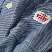 Trademark Shirt - Blue Chambray Micro Stripe