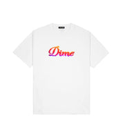 T-shirt Nuage Cursif - Blanc