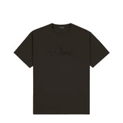 Cursive T-Shirt - Vintage Black