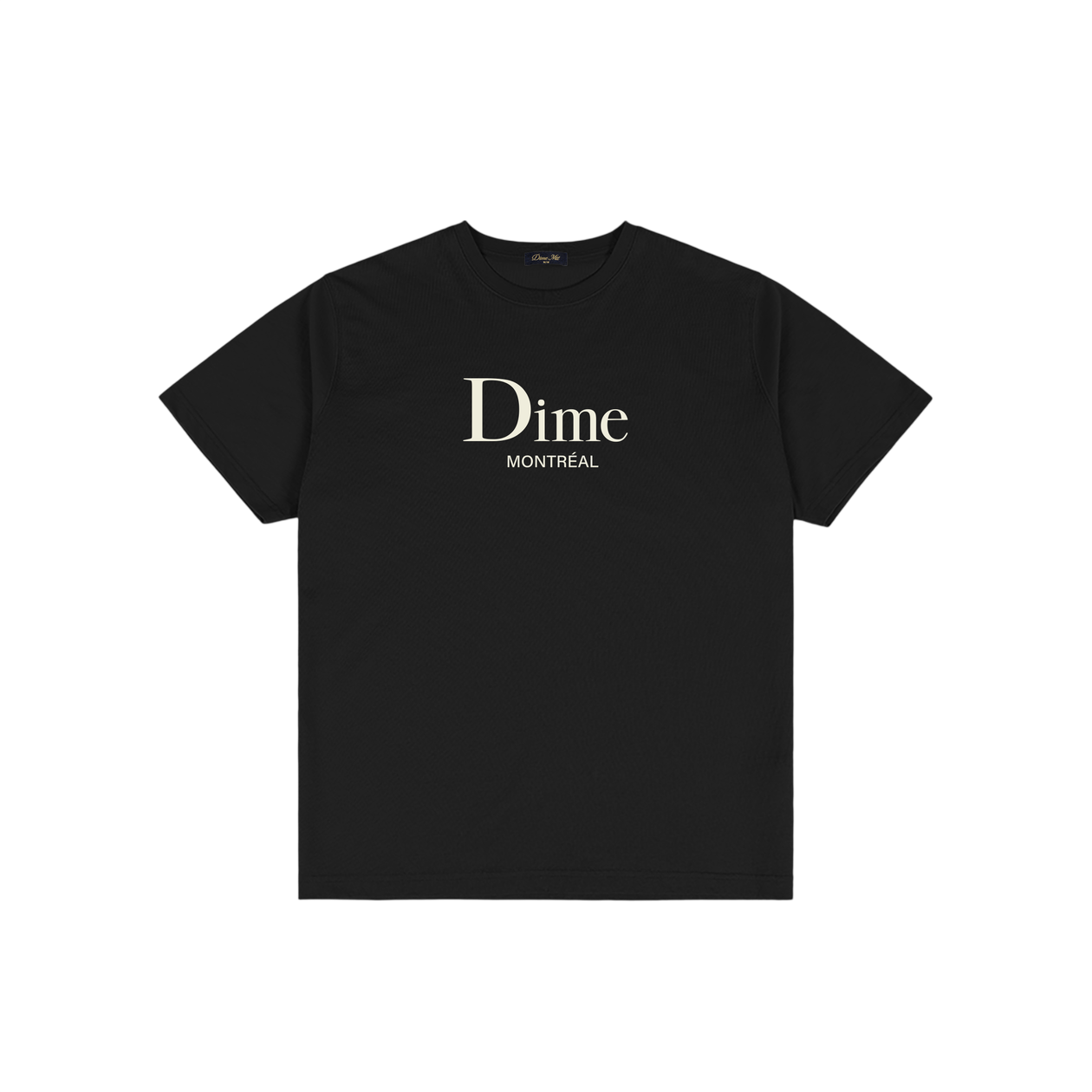 Classic Dime Mtl T-Shirt - Black