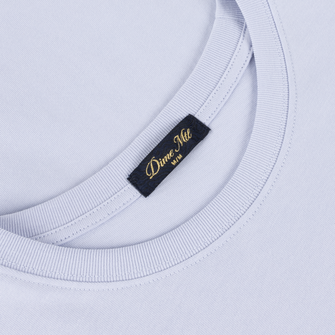 Cursive Small Logo T-Shirt - Gris Lavande
