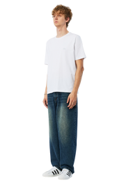 Cursive Small Logo T‑Shirt - Blanc