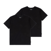Two Pack Basics T-Shirts - Black
