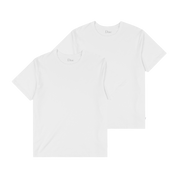 Two Pack Basics T-Shirts - White