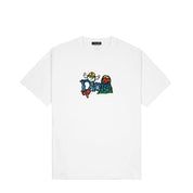 Classic Fuzzy T-Shirt - Blanc