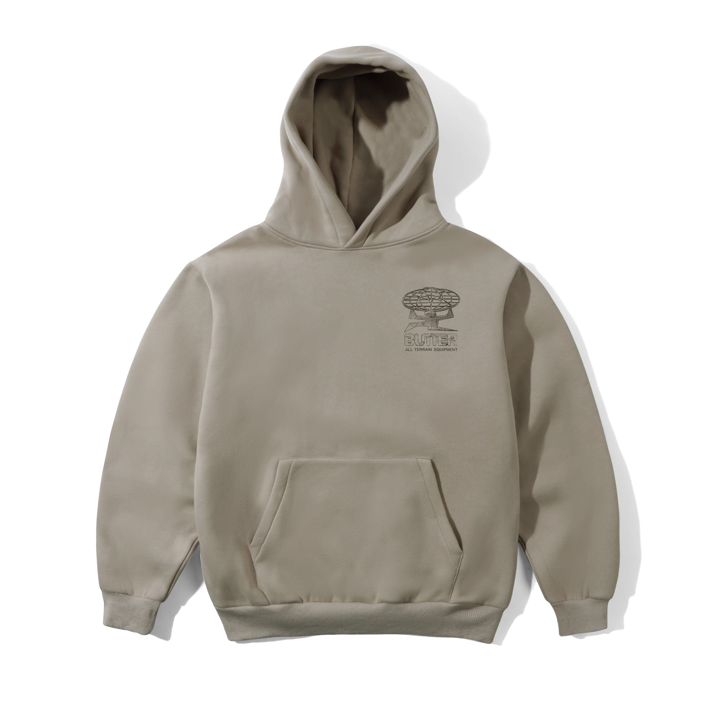 Terrain Pullover Hood - Stone