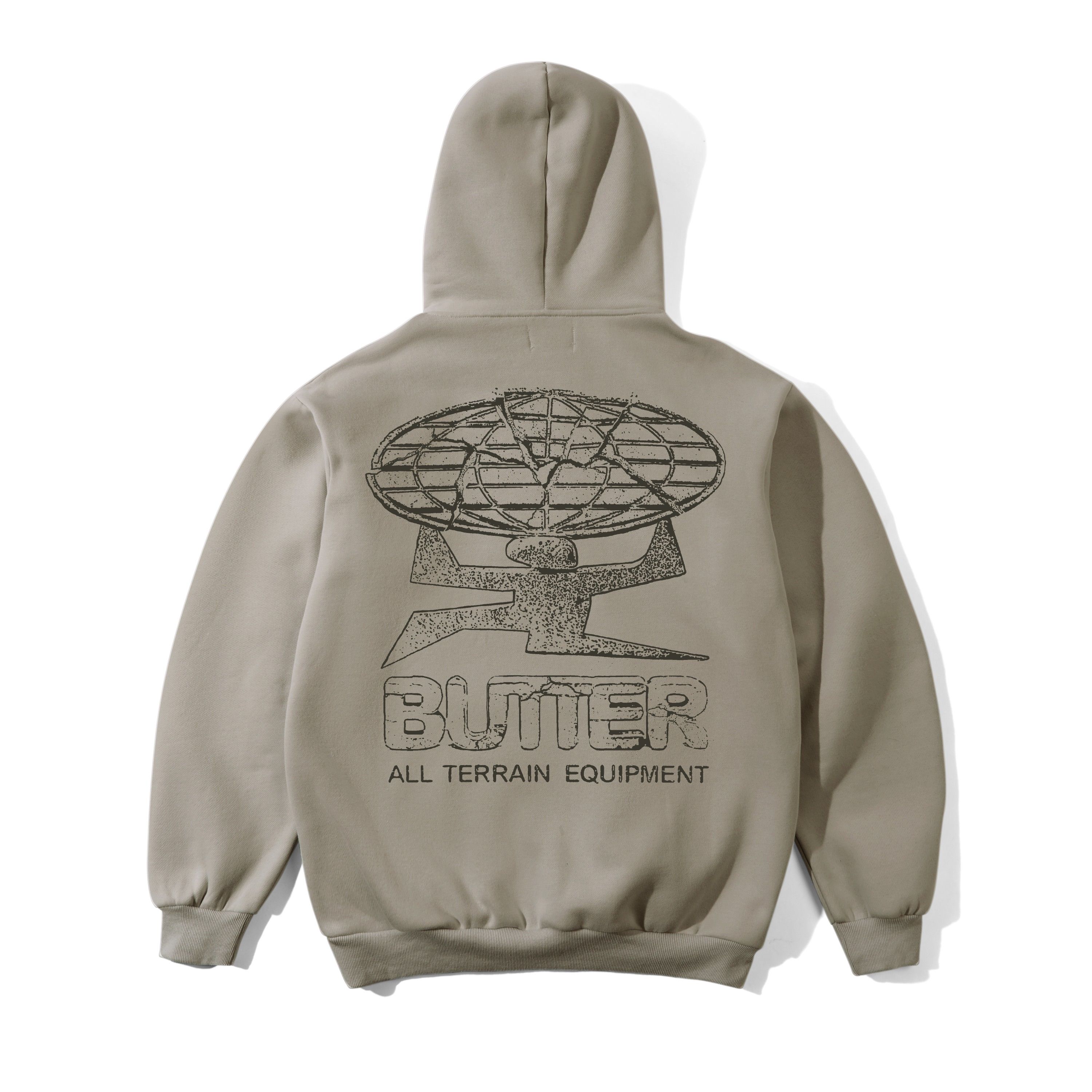 Terrain Pullover Hood - Stone