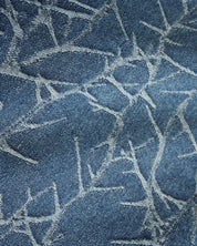 Thorn Camo Wide Cut Denim Jeans - Washed Indigo