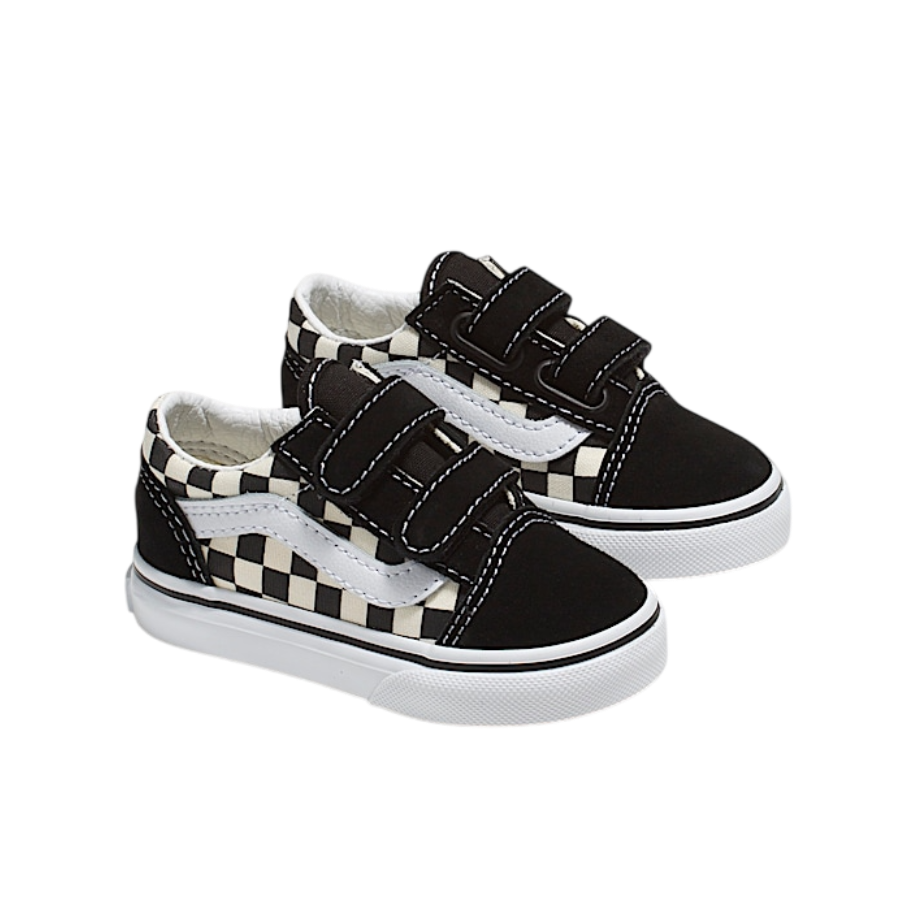 Toddler Old Skool V - Checkerboard Black/White