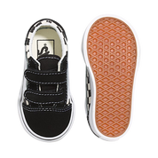 Toddler Old Skool V - Checkerboard Black/White
