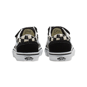 Toddler Old Skool V - Checkerboard Black/White