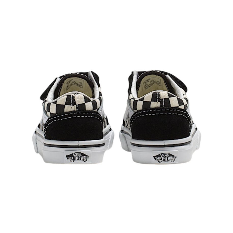 Toddler Old Skool V - Checkerboard Black/White