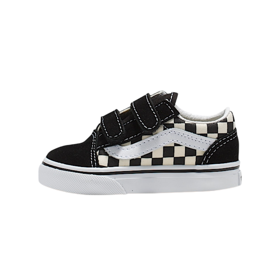 Toddler Old Skool V - Checkerboard Black/White